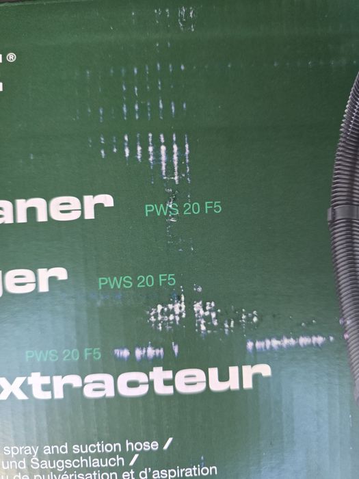 Aspirator cu extracție parkside PWS 20 F5, sigilat
