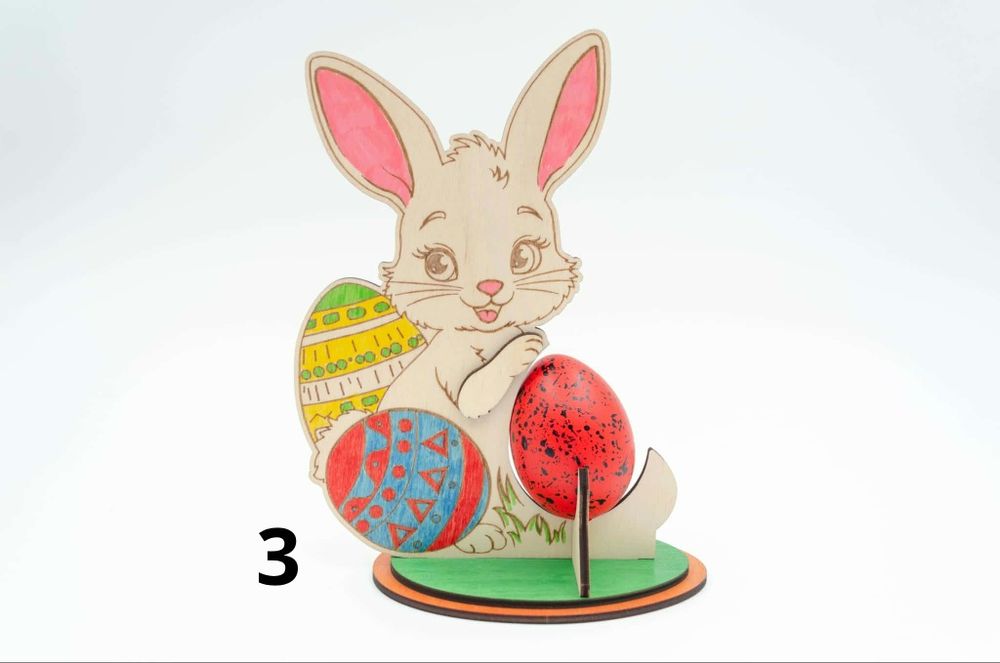 Детски комплект за сглобяване - Поставка за великденски яйца