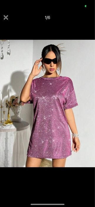 Платье футболка SHEIN