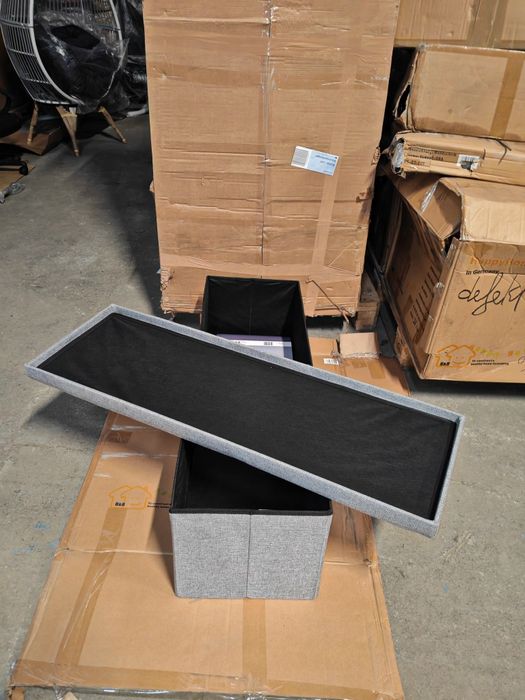 Bancă pliabilă de depozitare