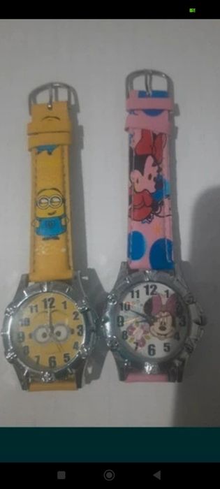 Ceasuri noi cu Minnie și Minionii, ofer cadou
