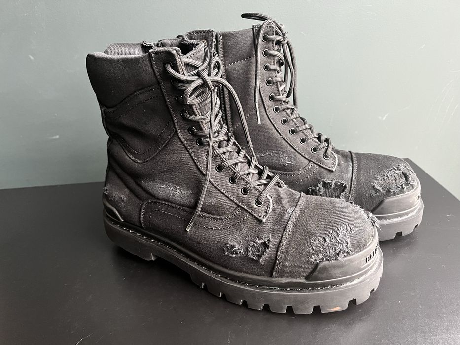 Ghete Balenciaga Combat Strike Boots 43