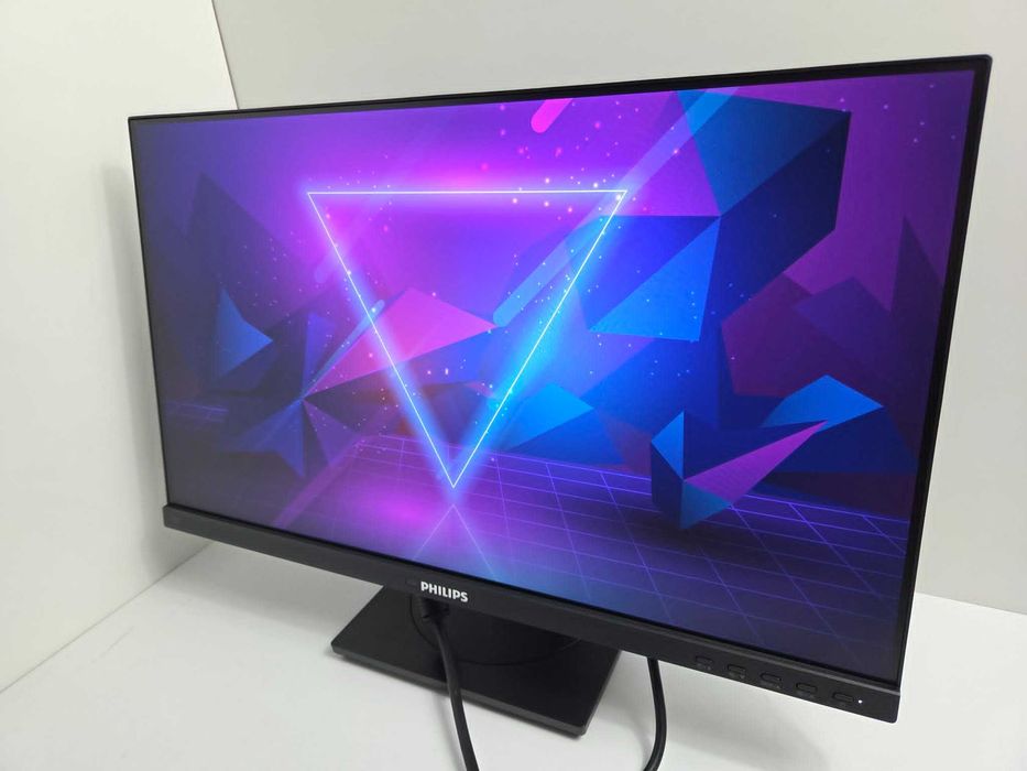 +Гаранция! IPS HDMI + тонколони говорители Монитор Philips 242B1 23.8"