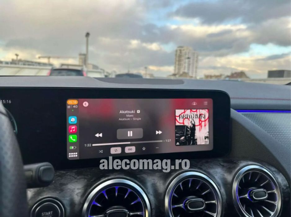Apple Carplay FULLSCREEN  Mercedes Benz MBUX GLE W167 W177 C118