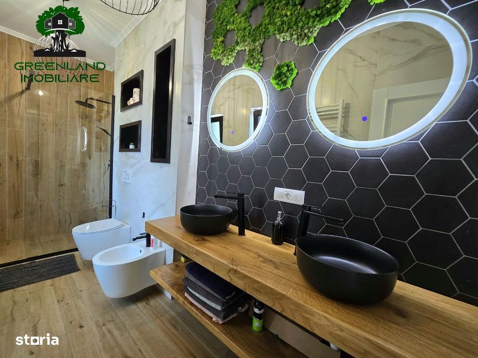 Vila de lux, 5 camere, 3 bai, 206 mp, 560 mp teren, Cug, langa oras