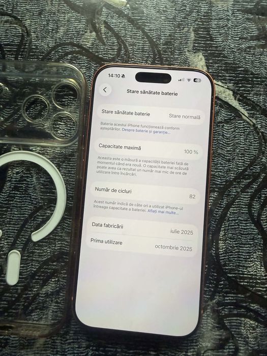 Iphone 17 pro portocaliu 256GB