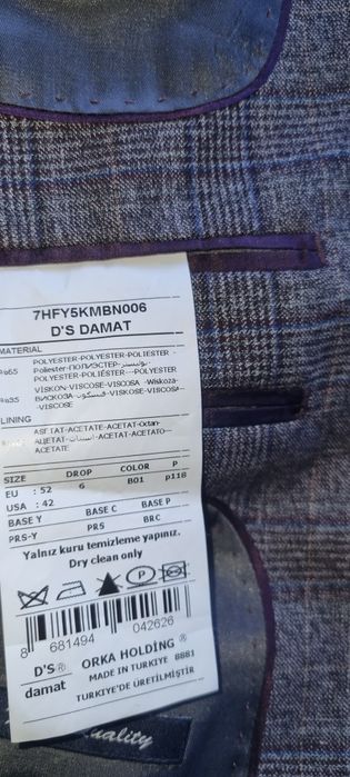 COSTUM barbati D ' S DAMAT