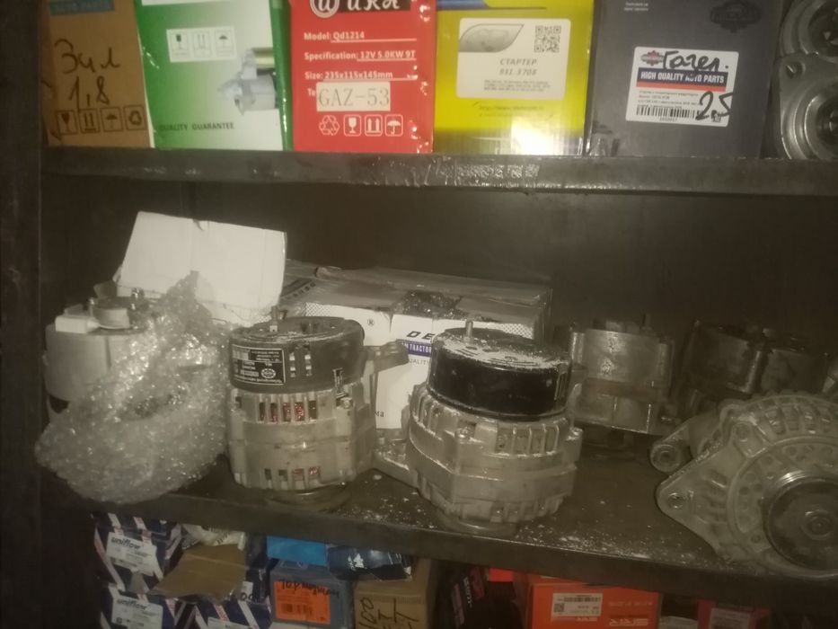 Стартер, генератор, биндекс и БК