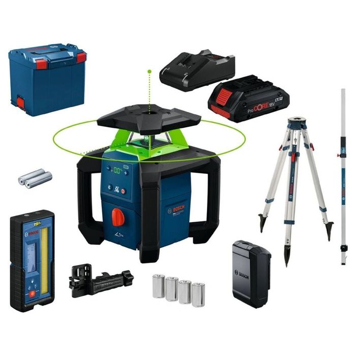 Ротационен лазерен нивелир Bosch PRO GRL18V-4-34CVG, 18V