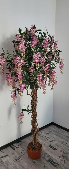 Copac artificial flori