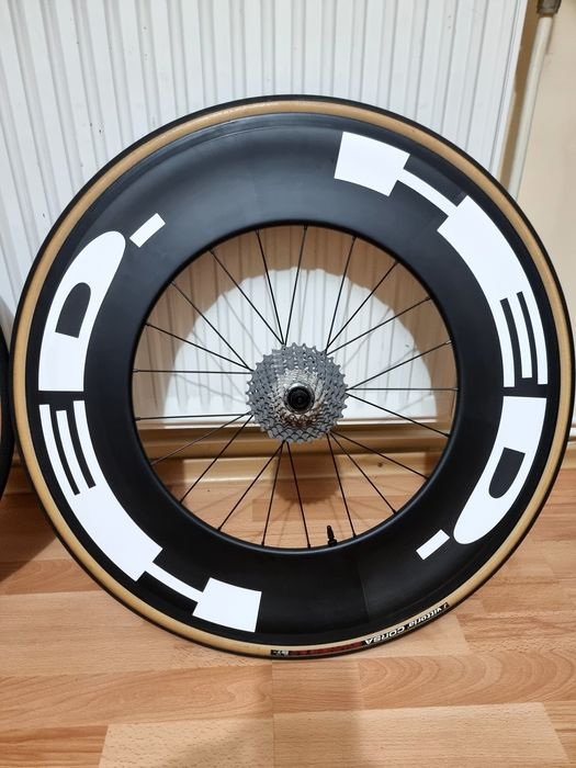 Roți cursieră carbon 120 mm clincher rim