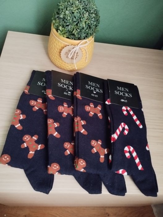 Коледни и други нови чорапи мъжки