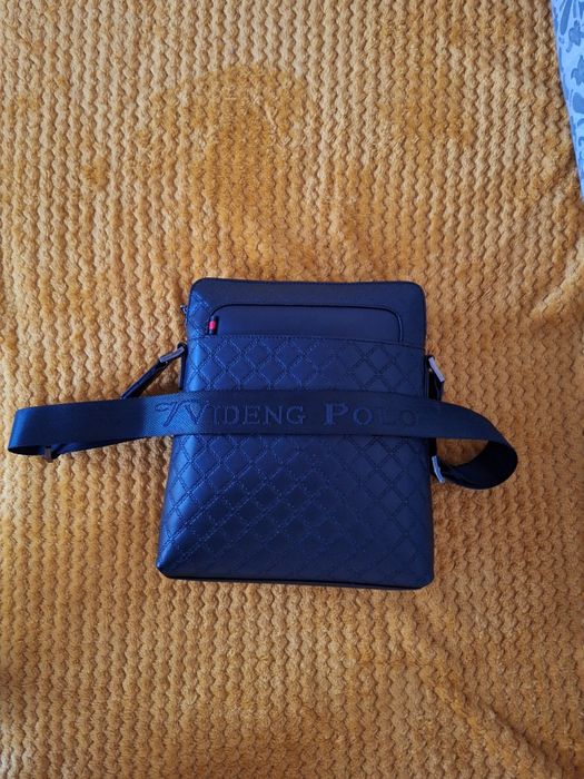 Geantă bărbați Polo Videng elegantă din piele