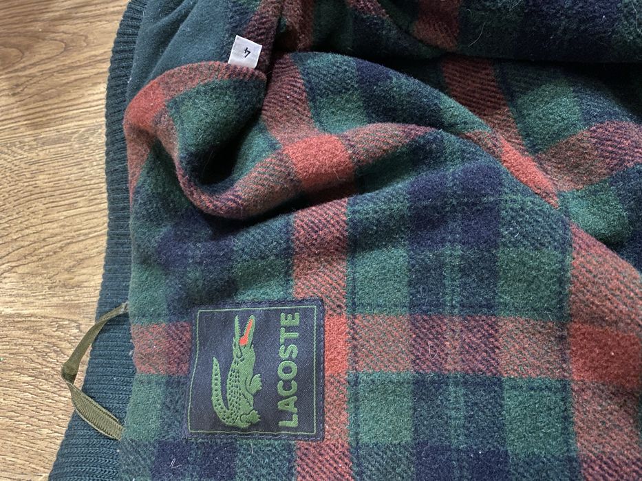 Geaca Bomber Lacoste Vintage Piele Medium