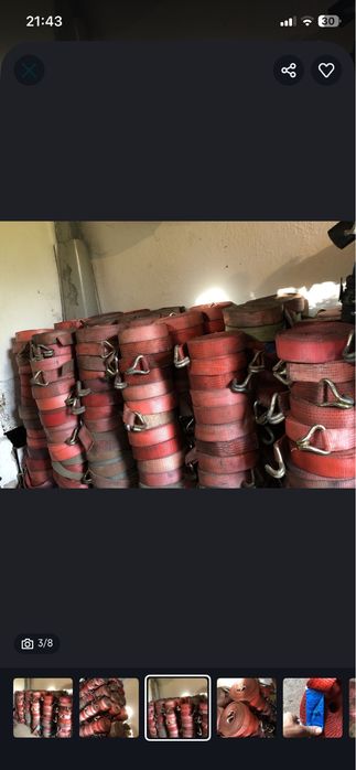 Продам ремни стяжные