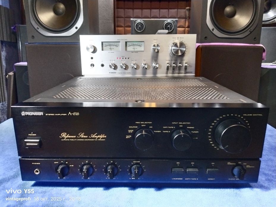 Pioneer A-616 стерео усилитель
