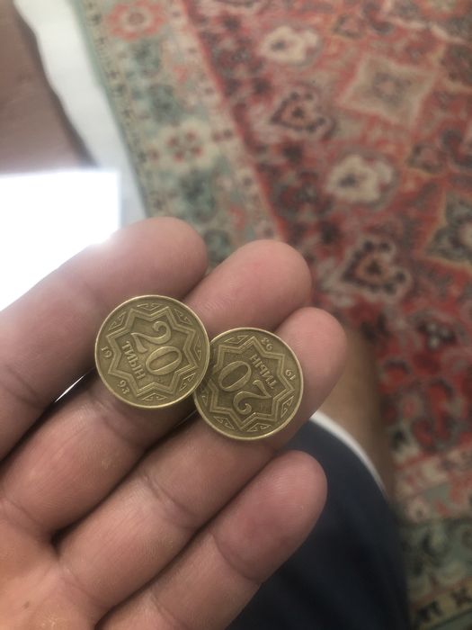 Продам коллекционное 20 тиын 1993