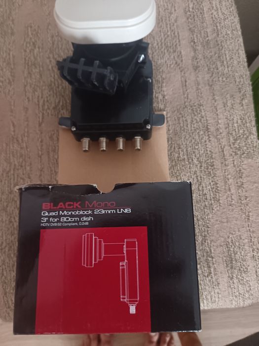 Продавам 4 бандов конвектор с 4 изхода за четири приемника телевизия