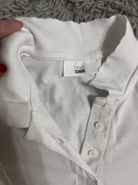 Белая поло Next