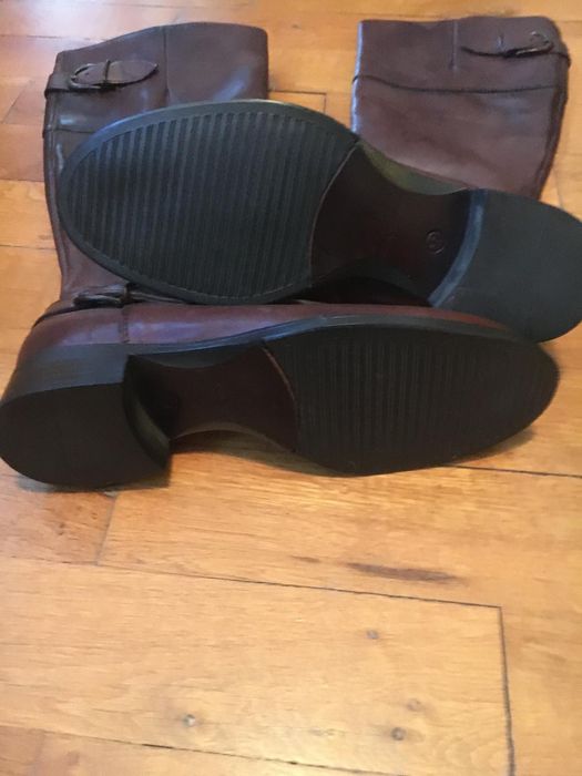 Дамски ботуши от естествена кожа