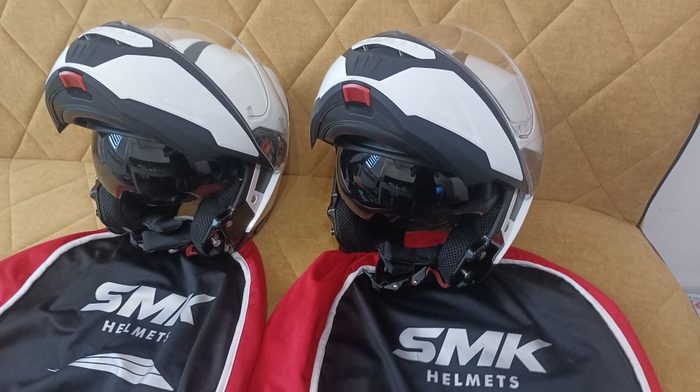 Каска за мотор SMK Gulling solid