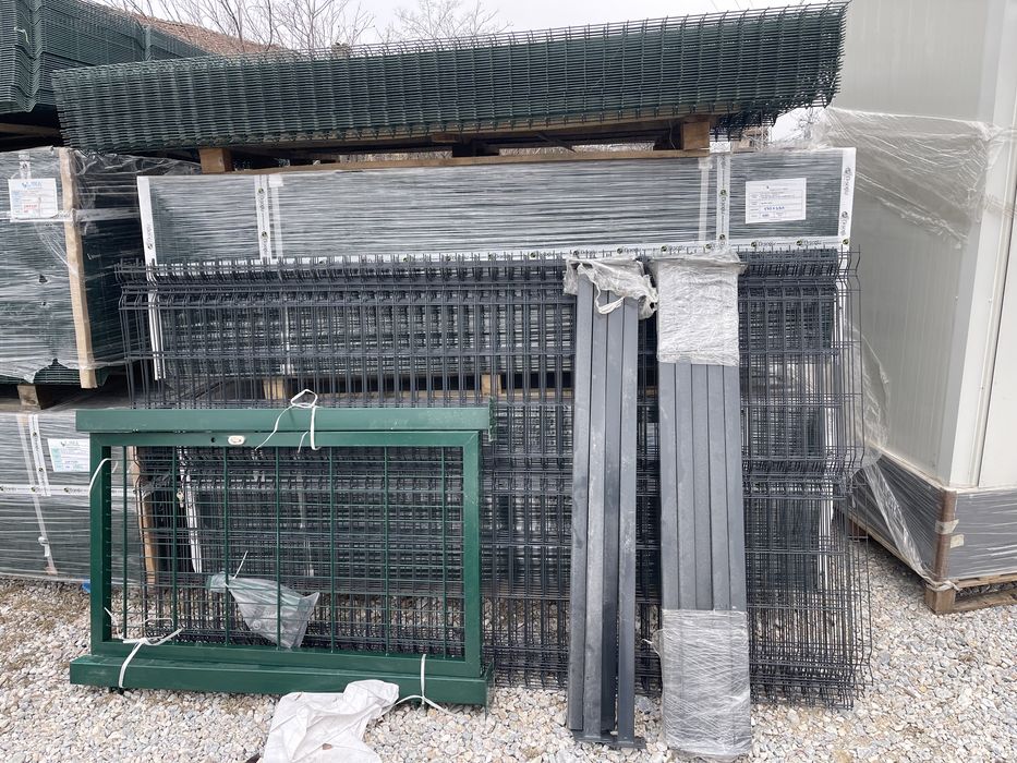 ПРОМОЦИЯ!Оградни пана 4.3 мм,поцинковани,портали и декоративна мрежа.