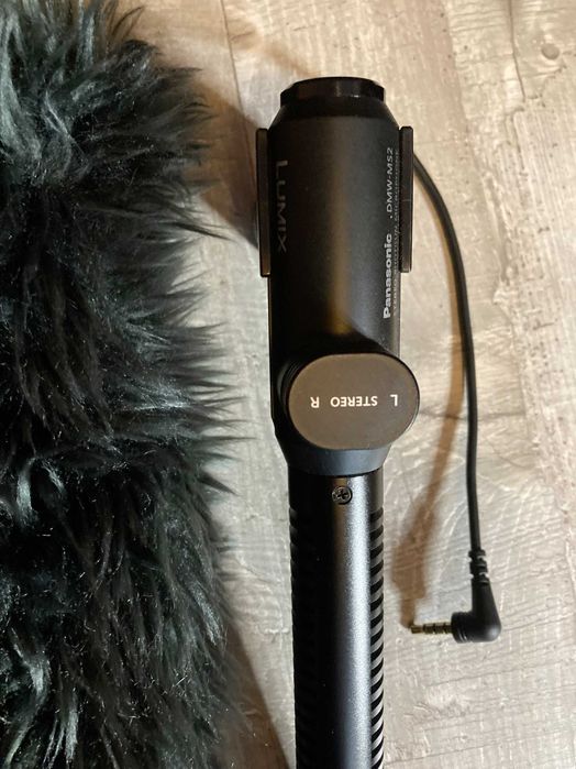 Насочен микрофон за видео - Shotgun Panasonic dmw-ms2 - Като нов!