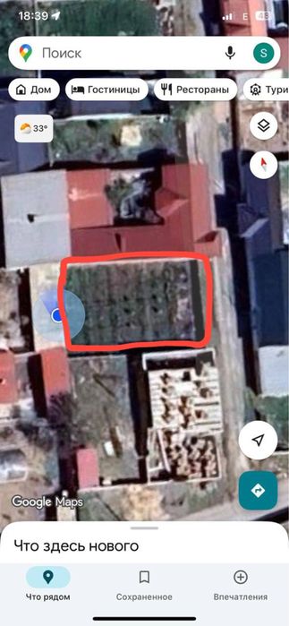 Земельный участок на локаторе