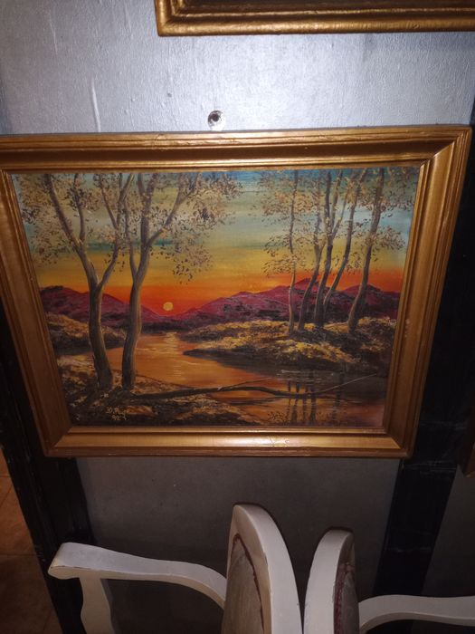 Маслени картини ,ретро ,уникати.