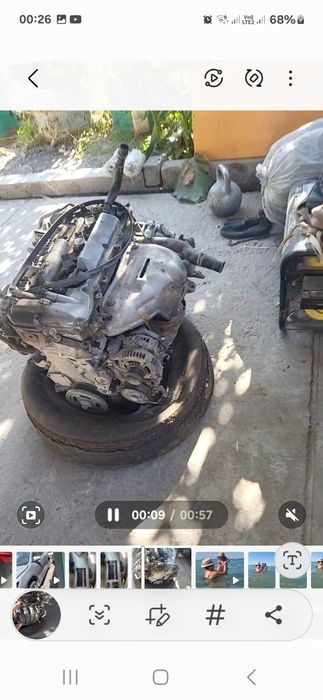 Двигатель и каробка