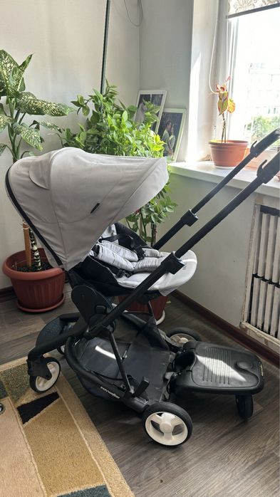 Коляска Easywalker с подставкой для второго ребенка