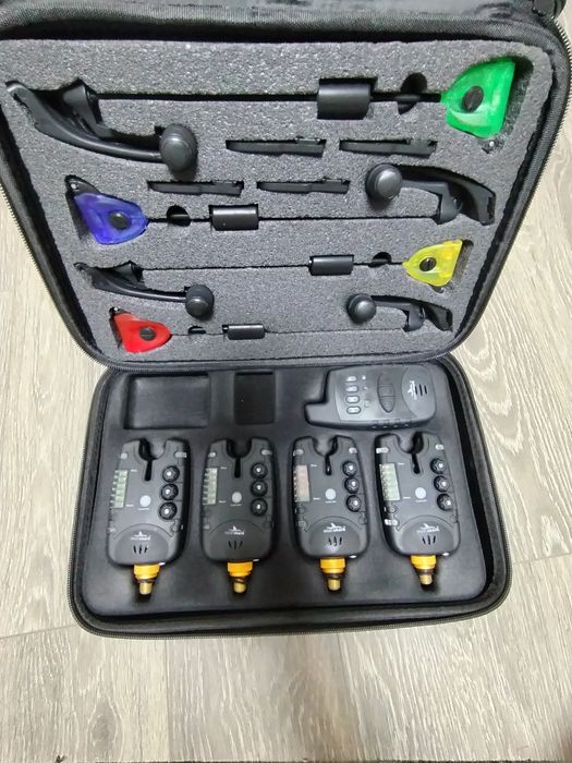 Set 4 avertizoare wireless TLI28 + set 4 Swingere MKM 3