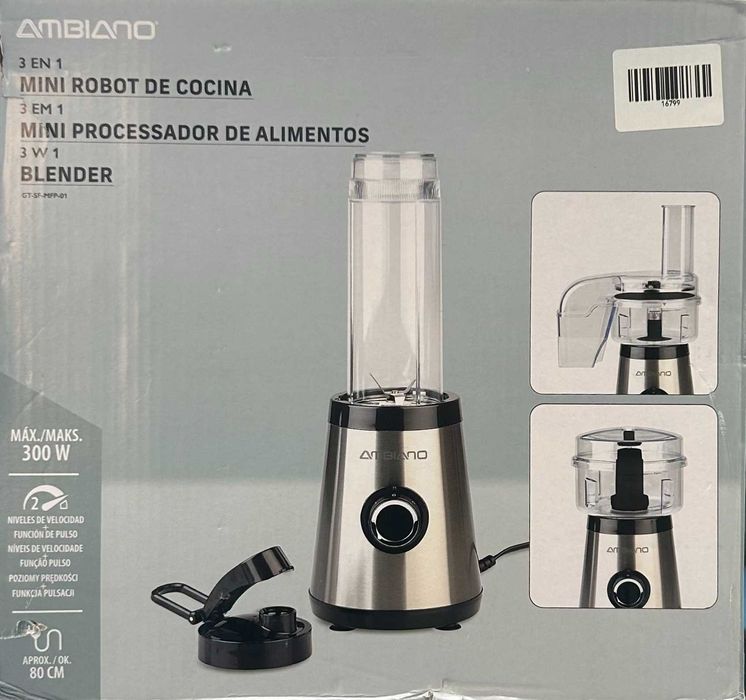 Mini robot de bucatarie AMBIANO 3 IN 1 [#16799#]