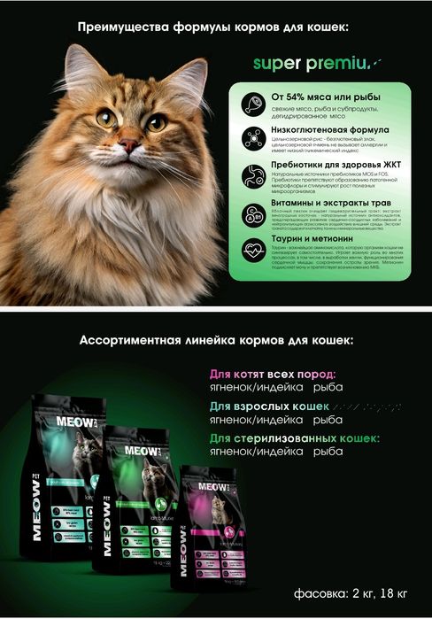Корм для кошек и собак