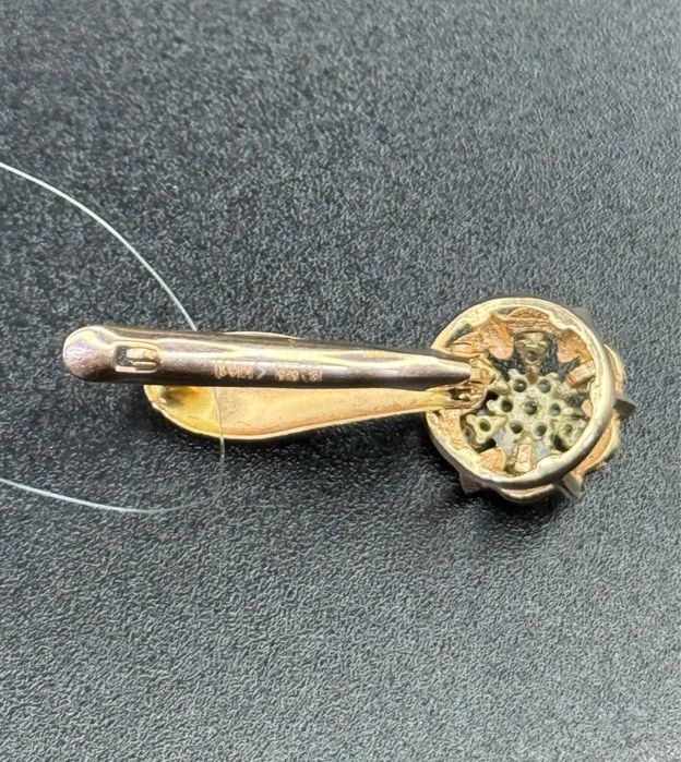 Золото 585  Серьги