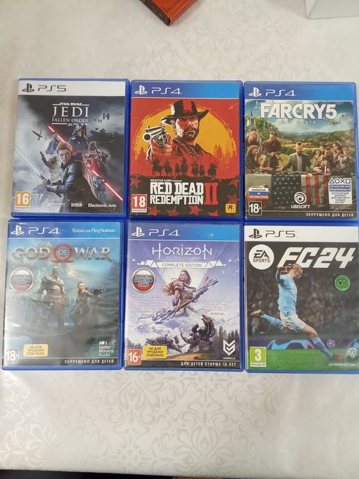 Продам игры пс4 и пс5 есть Обмен