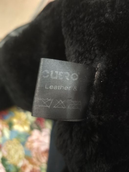 Куртка кожаная на меху