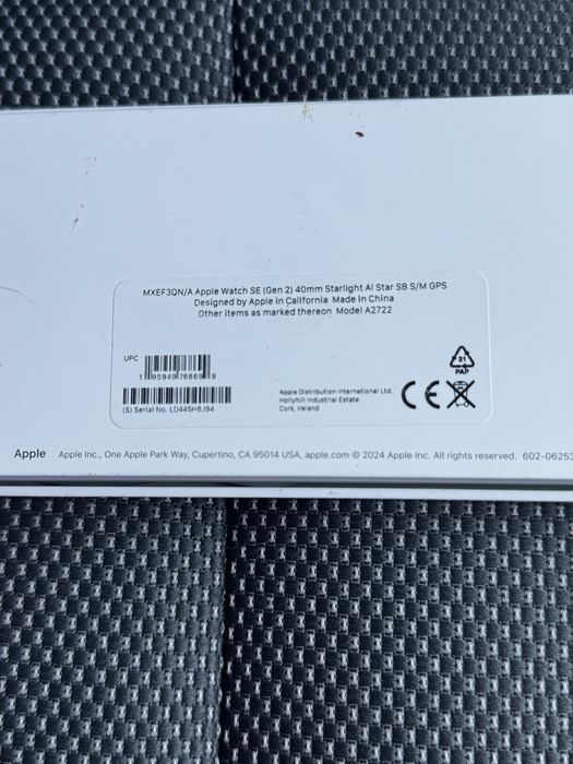 Apple watch se gen 2,  40 mm