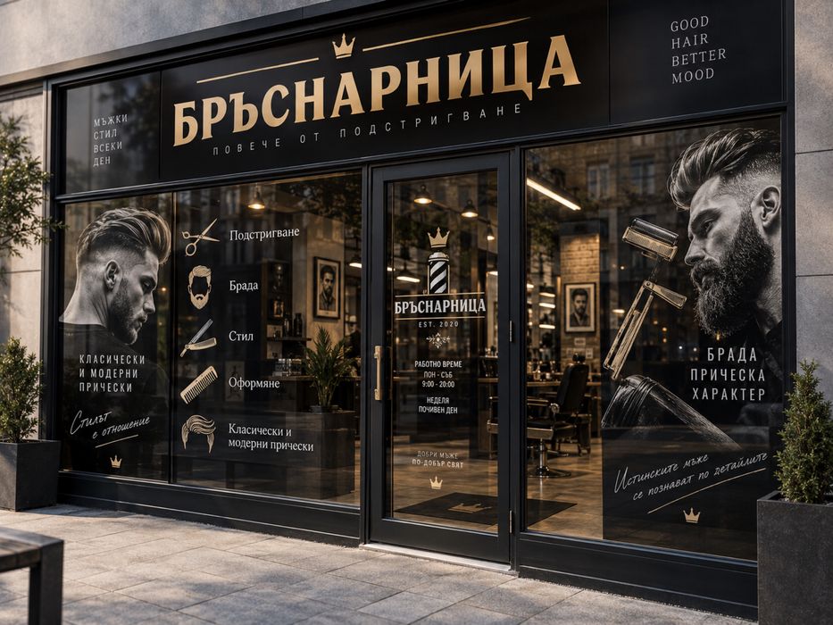 Рекламно фолио за стъкла