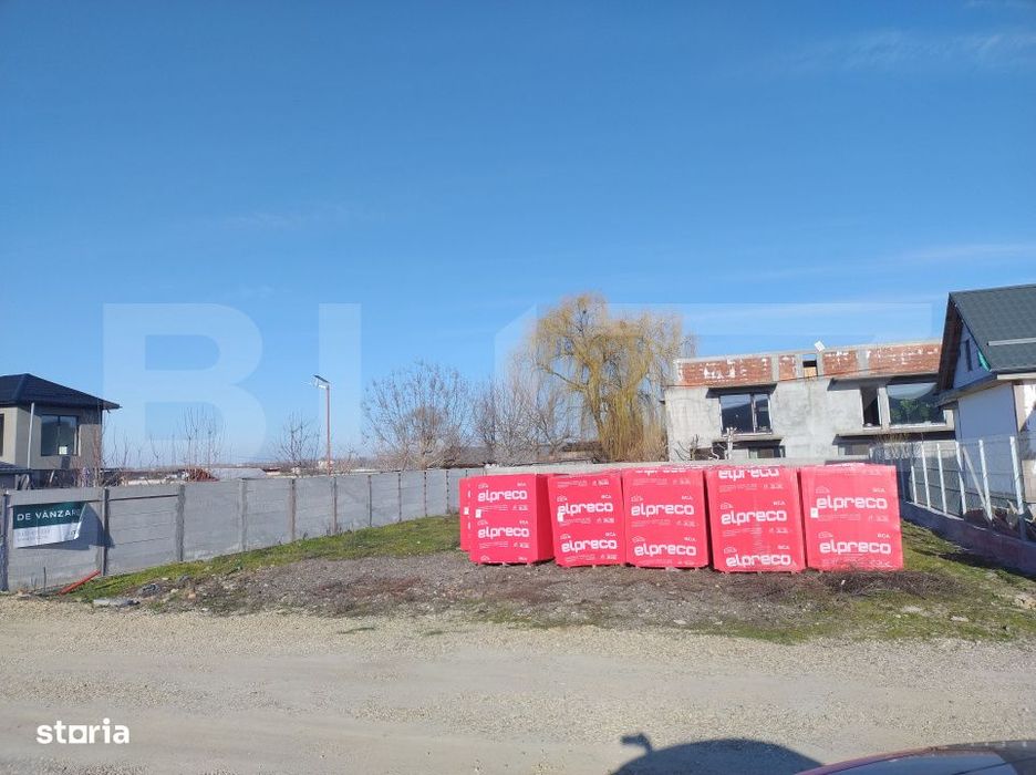 Teren 392 mp, Balta Verde, toate utilitatile, 16,5 m deschidere