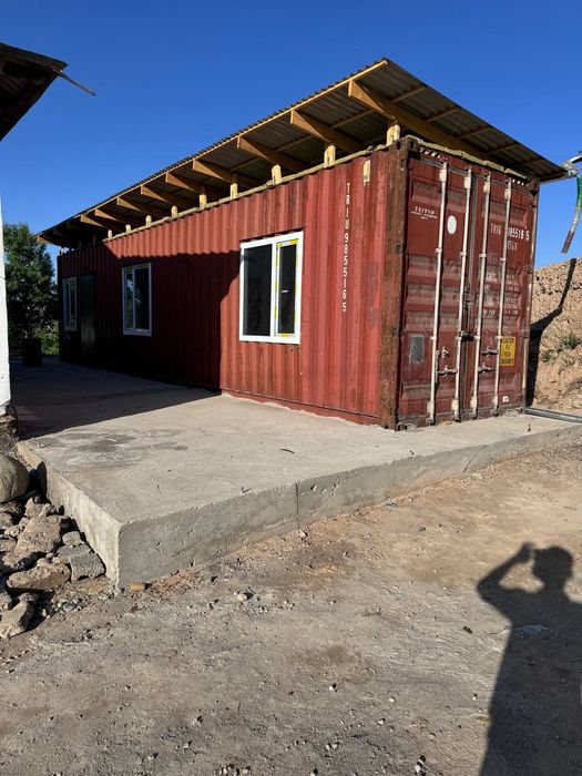 Контейнер Гостевой дом морских кантенер Konteyner Ofis Oxrana budka