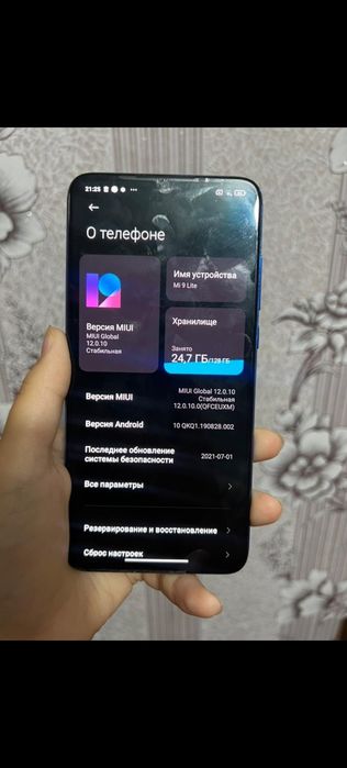 Xiomi mi 9 lite 128/6