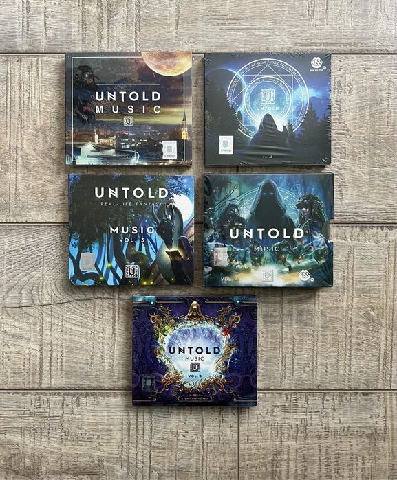 Cd-uri originale muzica - Untold Music vol. 1, 2, 3, 4, 5