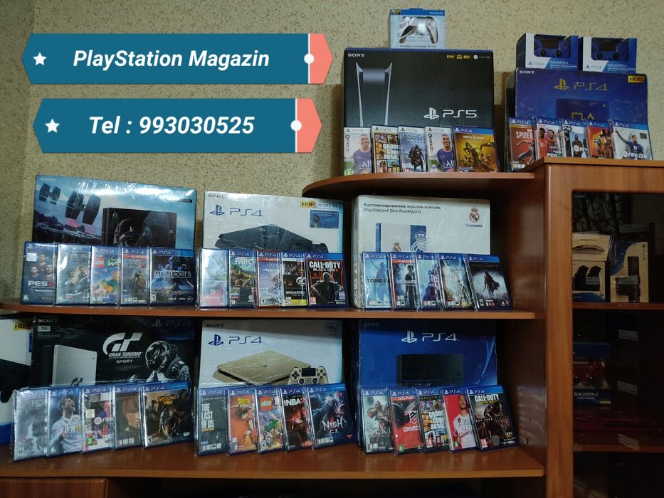 Playstation 4. PRO { 4K }. HDR. + Joystick + Games.