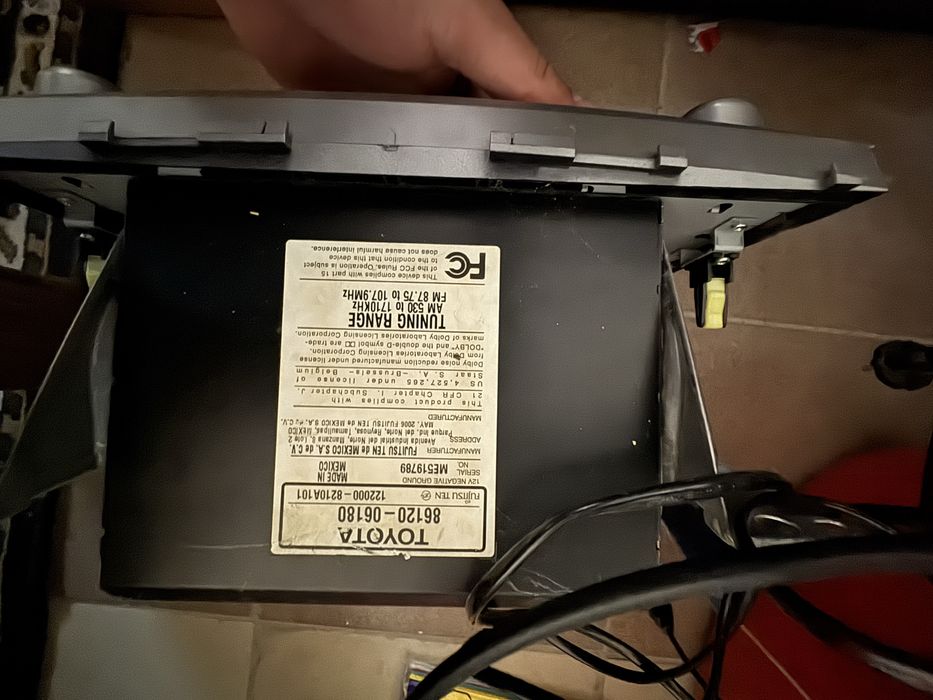 Toyota camry 40 автомогнитола