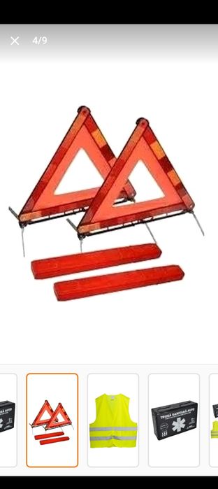 Set trusa medicala ,stingator incendii