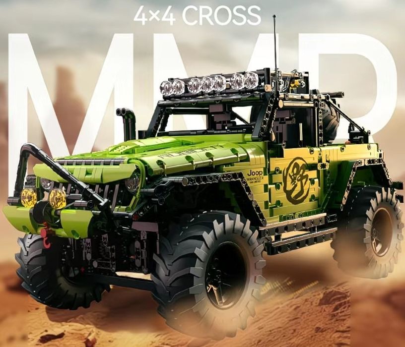 Конструктор лего джип Wrangler Rubicon