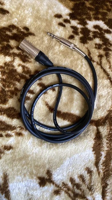 Продам кабель Xlr mini 6.5 ml