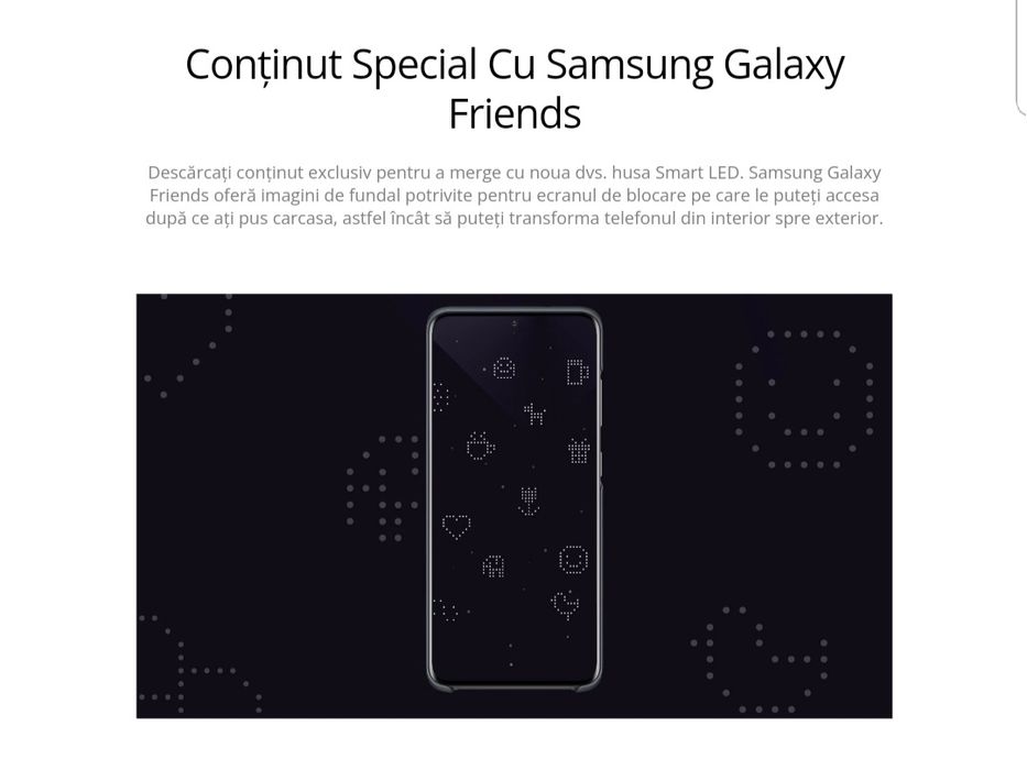 Husa originala Samsung Smart Led Cover Galaxy S20 Plus S20+ 5G