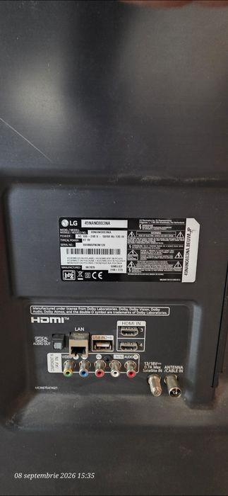Tv LG nanoCell ecran spart